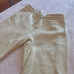 LIGHT GREEN TNA SWEATPANTS